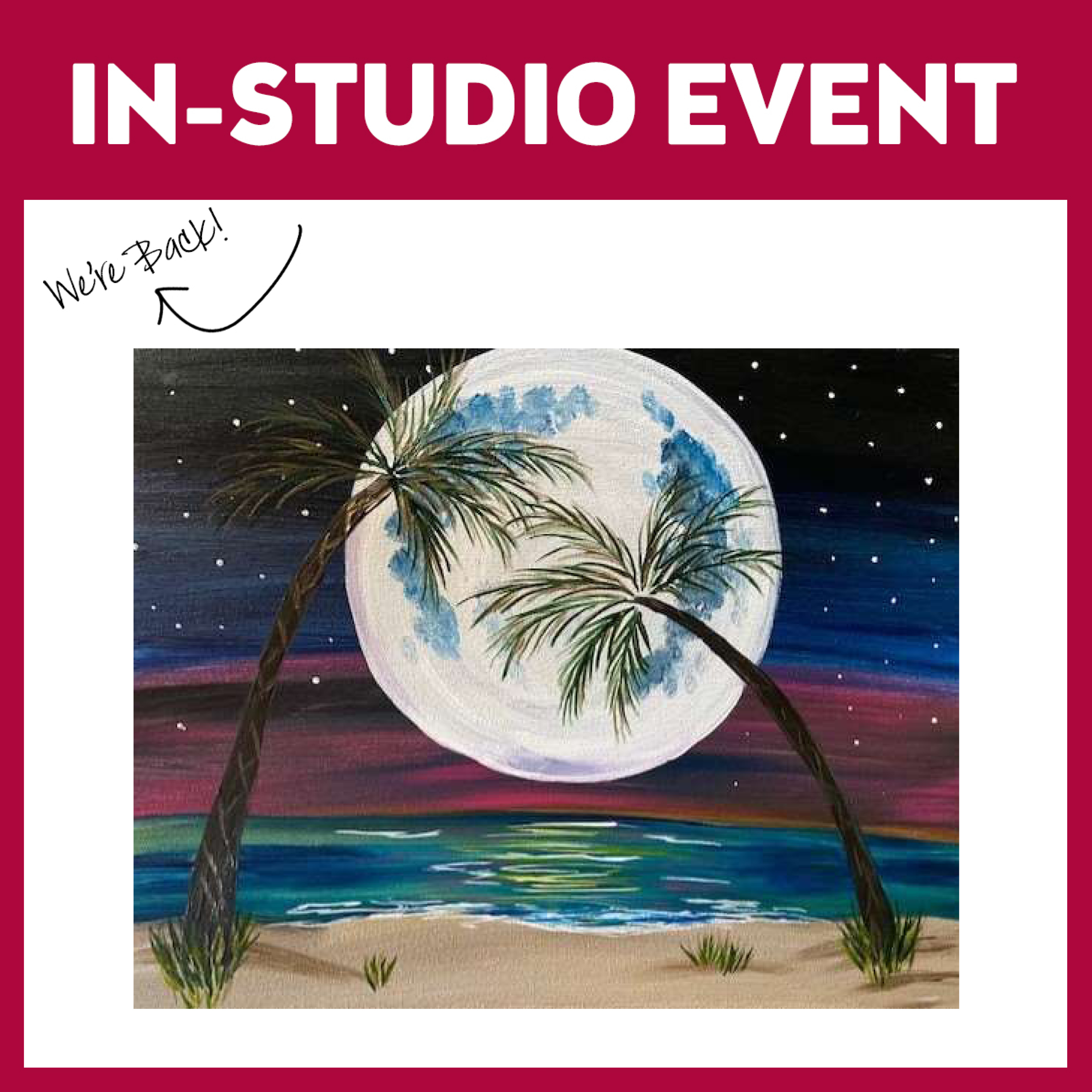 Moon Over Paradise Live In Studio - Limited Seating